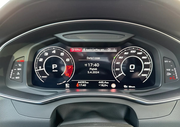 Audi RS6 cena 650000 przebieg: 44393, rok produkcji 2020 z Częstochowa małe 22